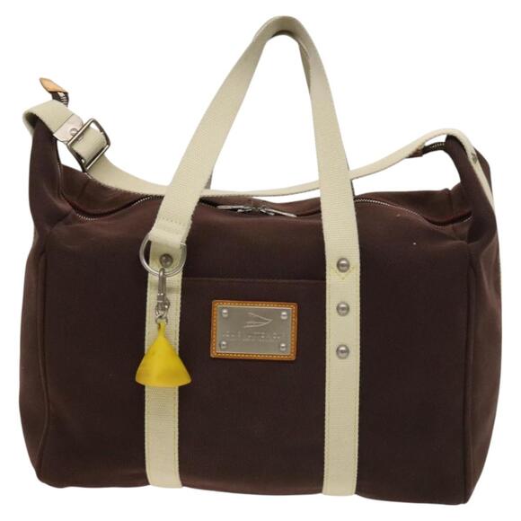 LOUIS VUITTON Antigua LV Cup Suc Weekend Boston Bag Brown M80665 - Picture 13 of 16